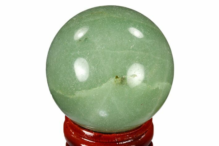 Polished Green Aventurine Sphere - China #116011